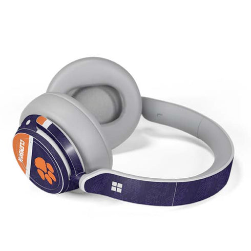 Clemson University Paw Logo Surface Headphones Skin